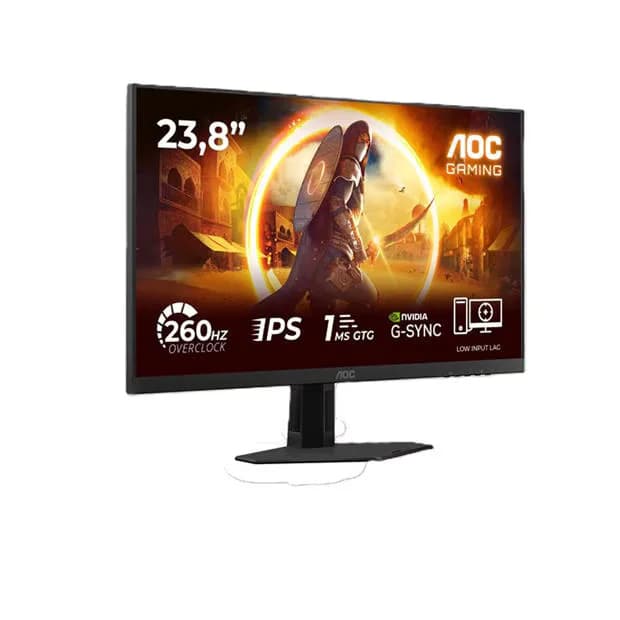 AOC 24G4ZRE 23.8 Inch Fast IPS 240Hz (260Hz OC) 2 HDMI 1 DP Gaming Monitor