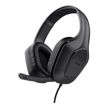 Trust GXT 415 Zirox Wired Stereo Gaming Headset - Black