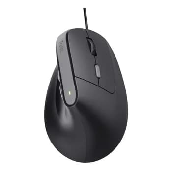 Trust Bayo II Right-hand Wired Optical 2400 DPI Mouse - Black