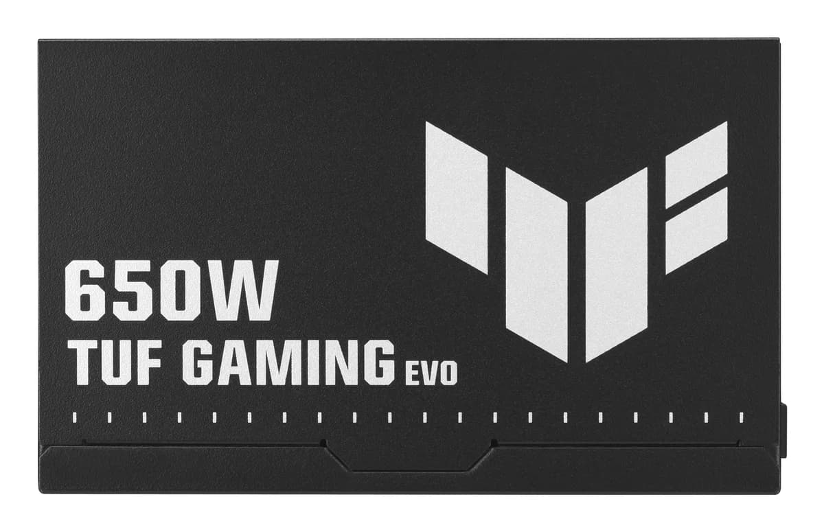 ASUS TUF Gaming 650W Bronze EVO 80+ Bronze Fully Modular ATX 3.1 Power Supply - Black - 90YE00D6-B0NA00