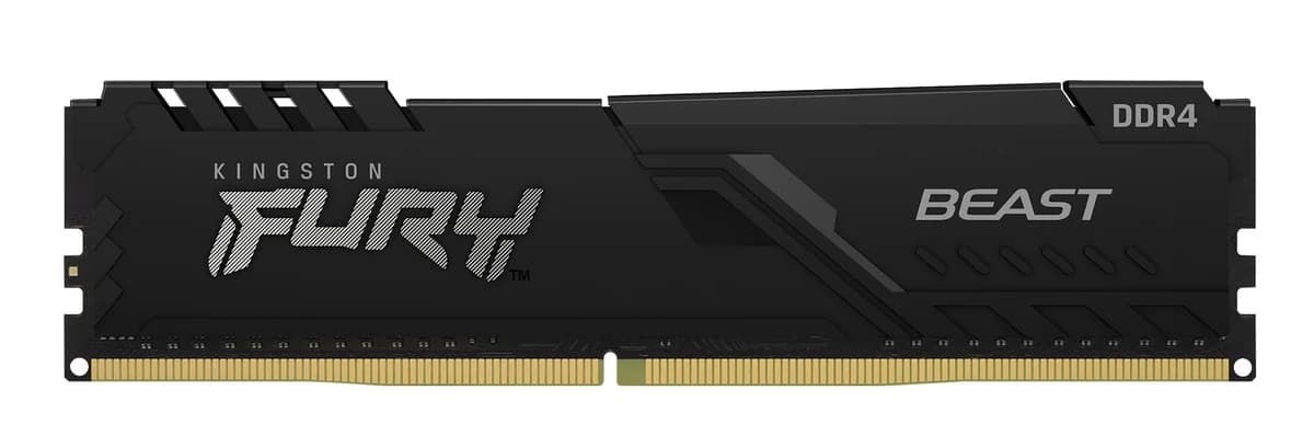 Kingston FURY Beast 32GB (1x32GB) DDR4 3600MT/s CL18 Desktop Memory - Black