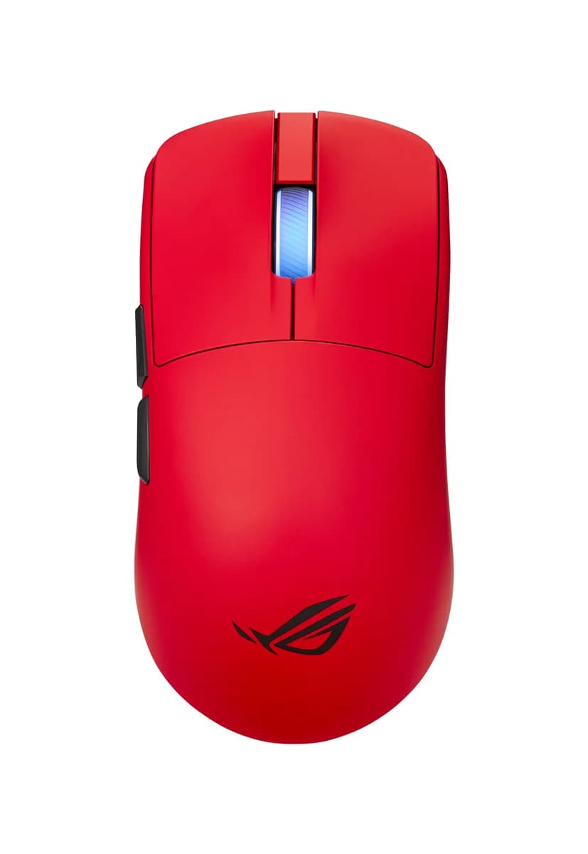 ASUS ROG Harpe II Ace Wireless Lightweight Esports Gaming Mouse - 54g, 42000 DPI, AimPoint Pro - Lava Red - 90MP0490-BMUA20