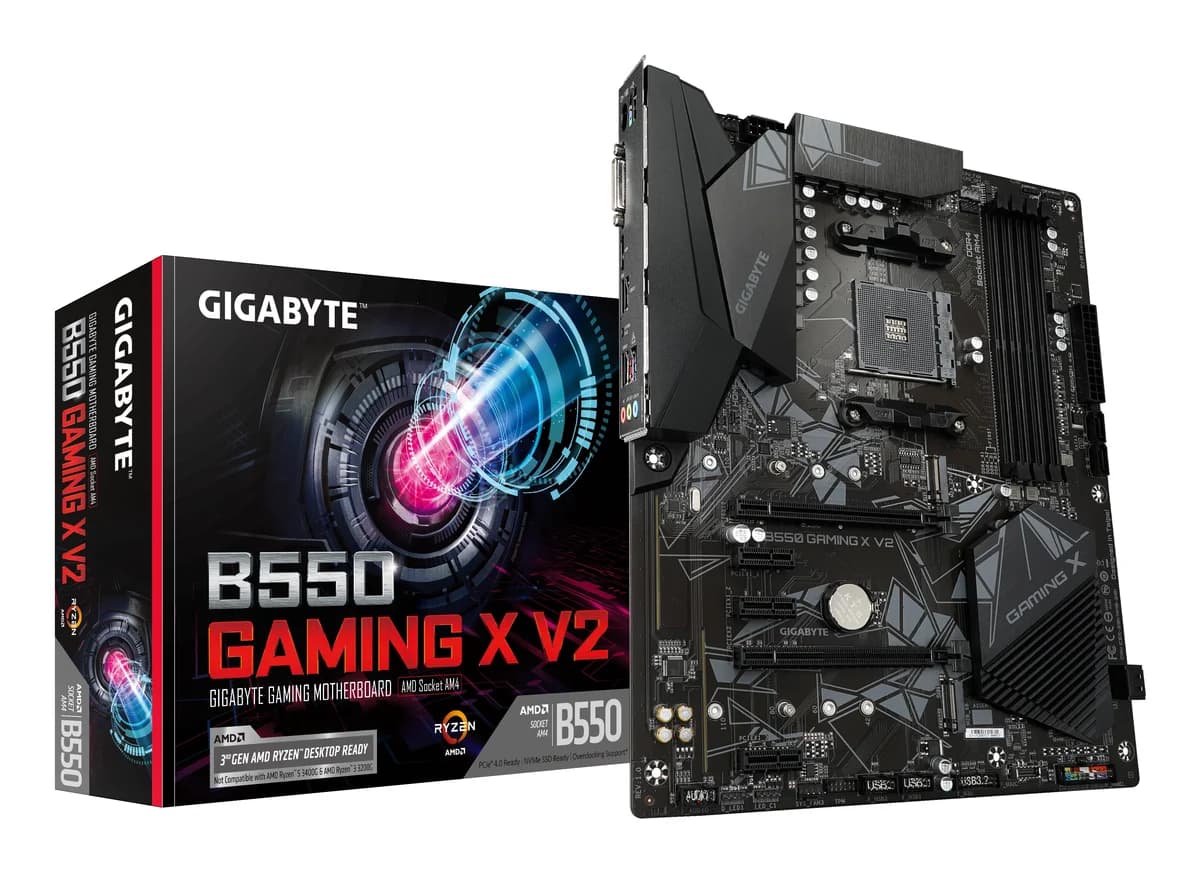 Gigabyte B550 Gaming X V2 AMD Ryzen B550 ATX DDR4 Motherboard - Socket AM4