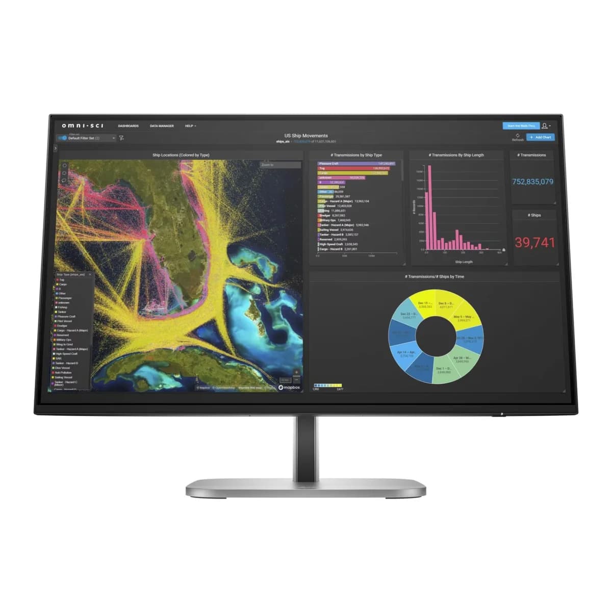 HP Series 5 Pro 524pn 24" IPS WUXGA 100Hz 5ms Height Adjustable Monitor