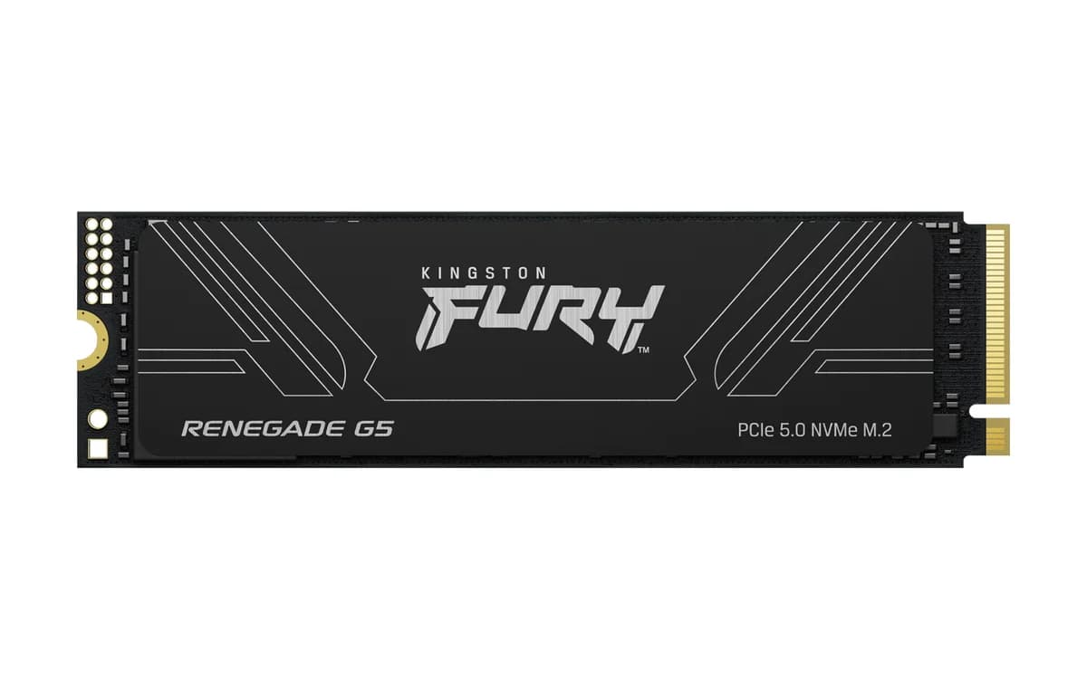 Kingston FURY Renegade G5 8TB PCIe 5.0 NVMe SSD M.2 2280 - SFYR2D/8T1 - Read 14,800MB/s, Write 14,000MB/s
