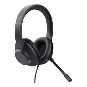 Trust Ayda Max USB Wired Over-Ear Stereo Headset - Black