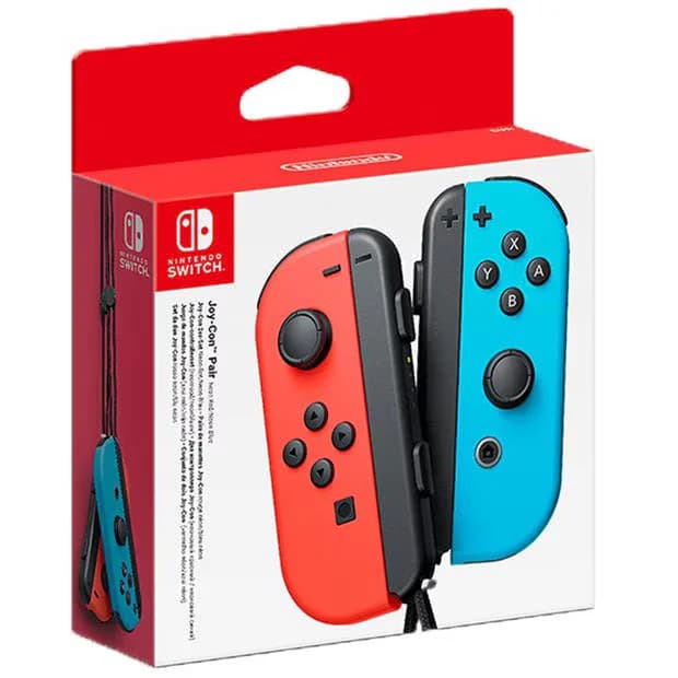 Nintendo Switch Joy-Con Pair: Neon Red/Neon Blue