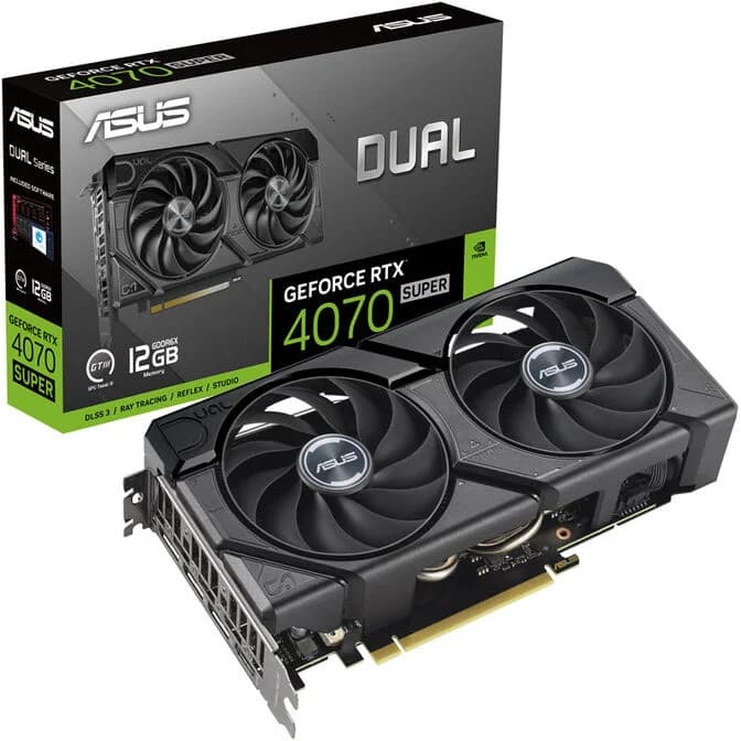 ASUS GeForce RTX 4070 SUPER DUAL EVO