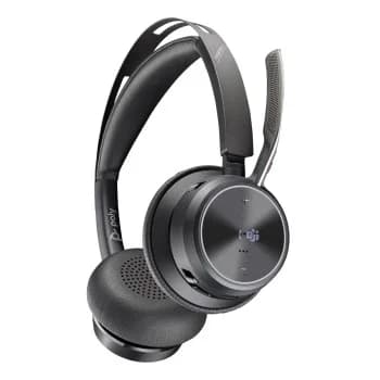 Poly Voyager Focus 2 Stereo Microsoft Teams Certified USB-C USB-A Wireless Headset
