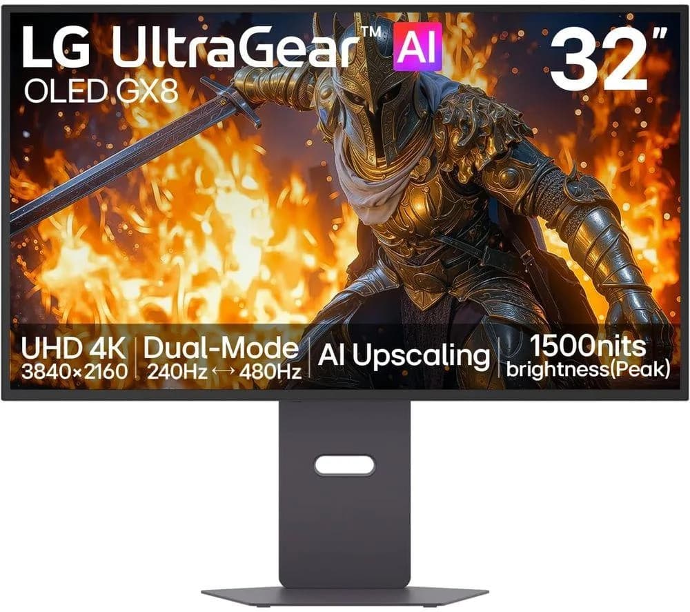 Lg UltraGear 32GX870B-B 4K Ultra HD 32" OLED Monitor - Black