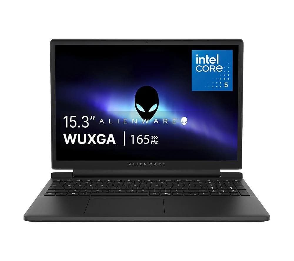 ALIENWARE 15 DA15260 15.3" Gaming Laptop - Intel Core 5, RTX 3050, 512 GB SSD, Black