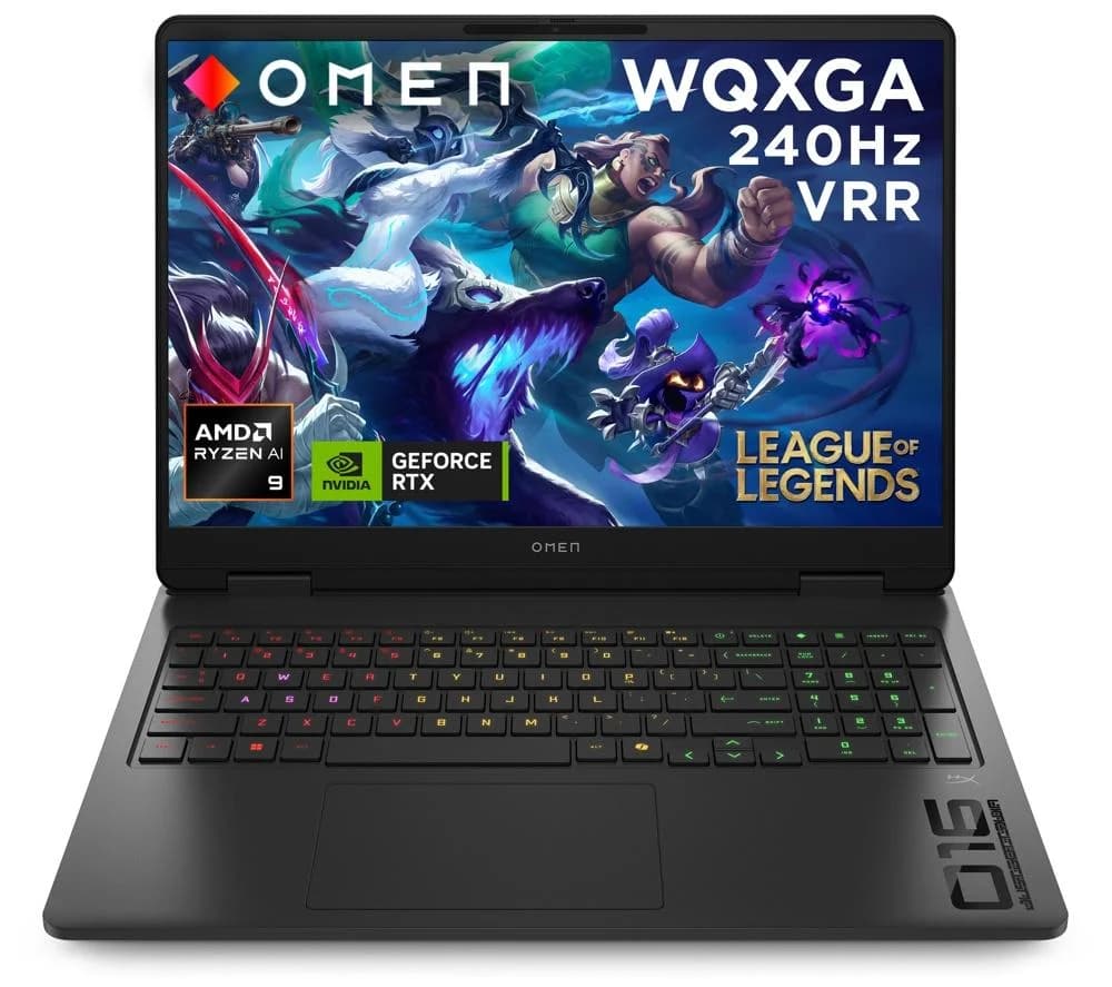 HP OMEN 16-ap0509na 16" Gaming Laptop - AMD Ryzen AI 9, RTX 5070, 1 TB SSD, Black