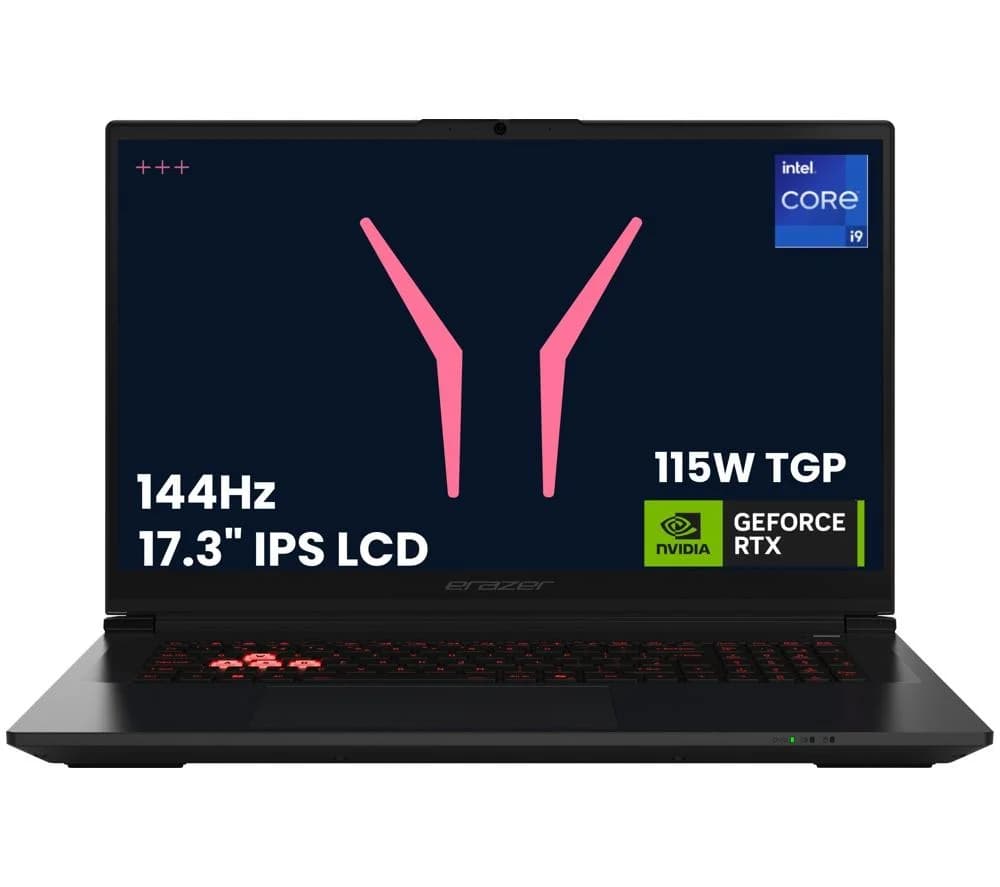 MEDION Erazer Defender 17 P10 Intel Core i9-14900HX 16GB 1TB SSD RTX 5070 17.3" Windows 11 Home Gaming Laptop - Black