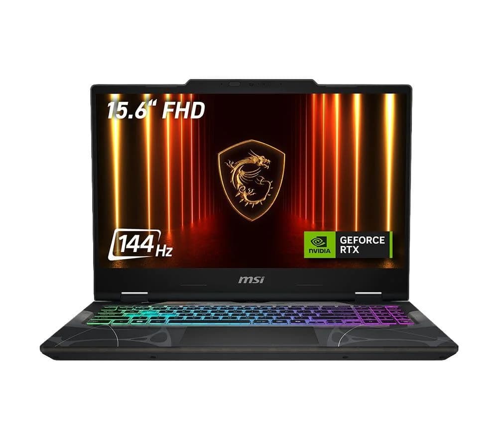 MSI Cyborg 15 15.6" Gaming Laptop - Intel Core 7, RTX 5050, 1 TB SSD, Black