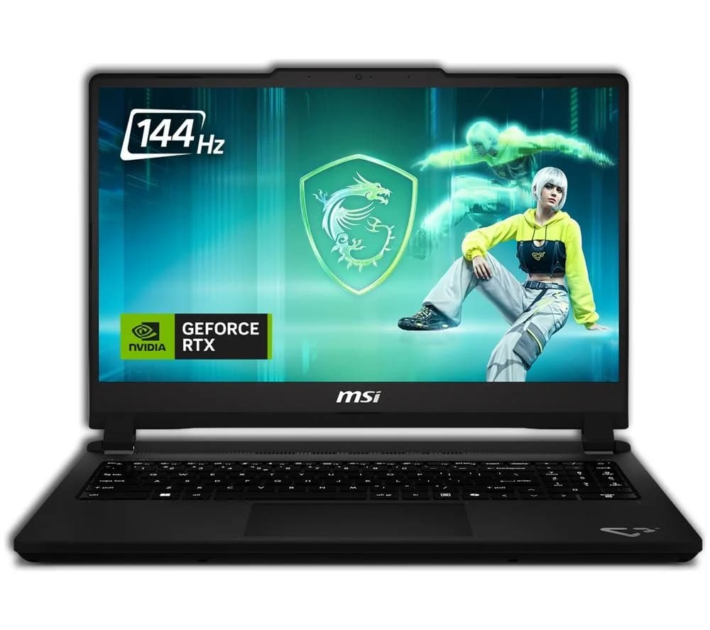MSI Cyborg 15 15.6" Gaming Laptop - Intel Core i5, RTX 5050, 512 GB SSD, Silver/Grey