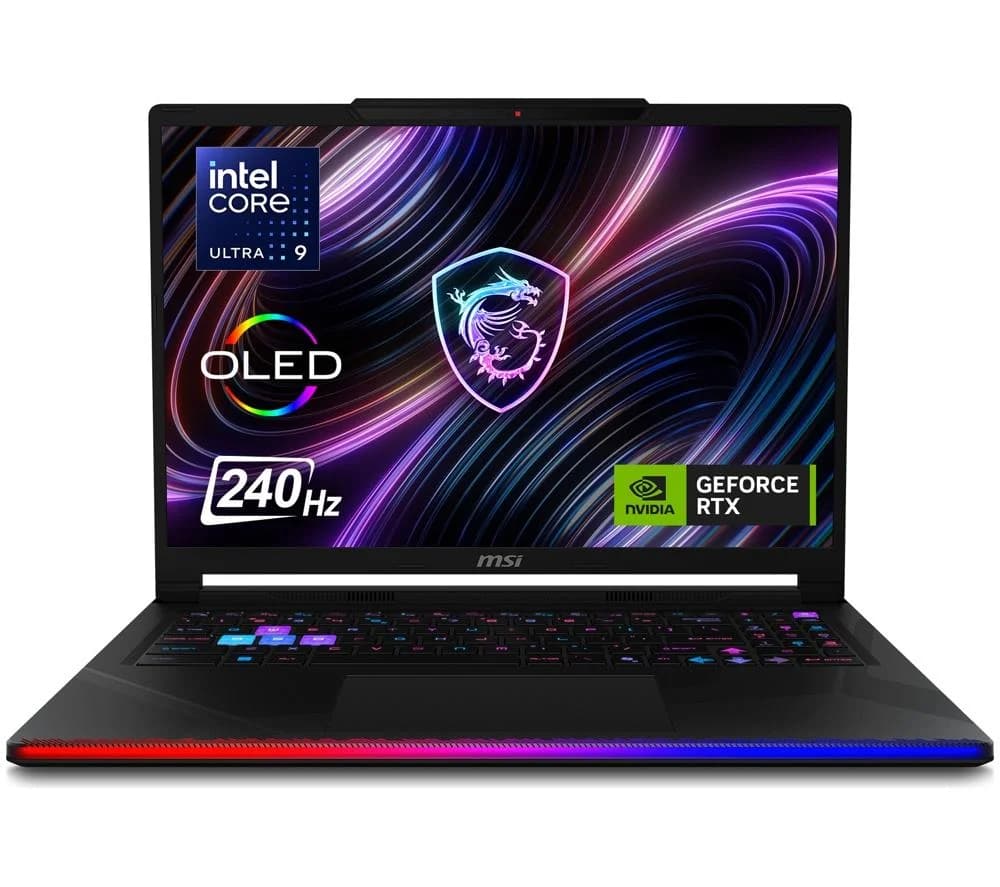 MSI Raider 16 Max HX 16" Gaming Laptop - Intel Core Ultra 9, RTX 5090, 2 TB SSD, Black