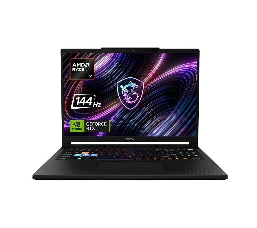 MSI Raider A16 HX 16" Gaming Laptop - AMD Ryzen 9, RTX 5080, 1 TB SSD, Black