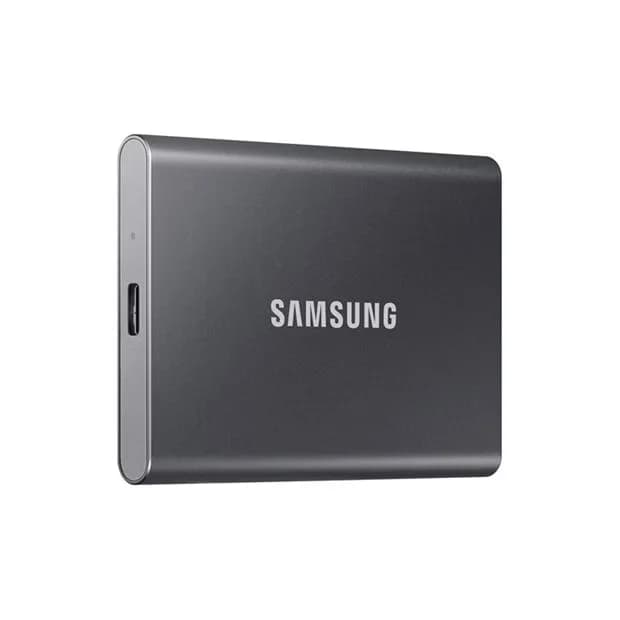 Samsung T7 Portable SSD - 1 TB - USB 3.2 Gen.2 External SSD Titanium Grey