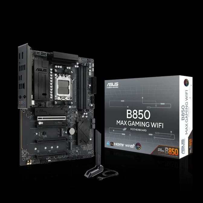 Asus B850 Max Gaming WIFI (Socket AM5) DDR5 ATX Motherboard