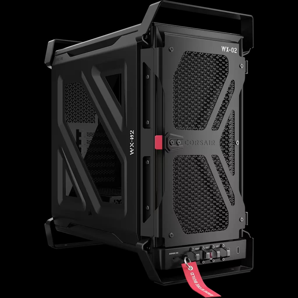 Corsair WARTHOG Airflow Mid-Tower PC Case - Black