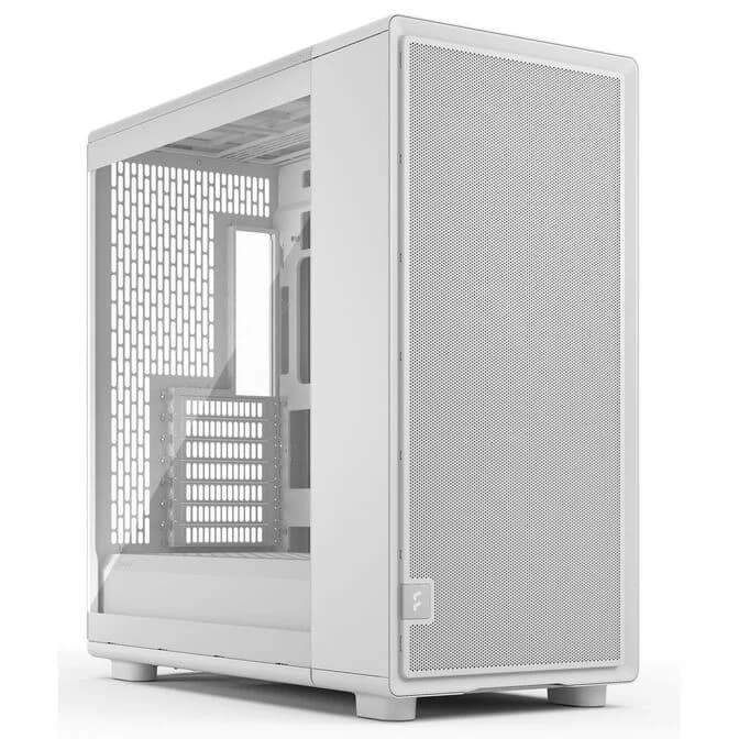 Fractal Epoch XL Mid Tower Case - White TG Clear Tint