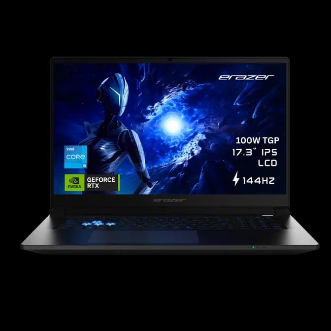 Medion Erazer Scout E17 NVIDIA RTX 5050 16GB 17.3 FHD 144Hz Intel Core 5 210H Gaming Laptop