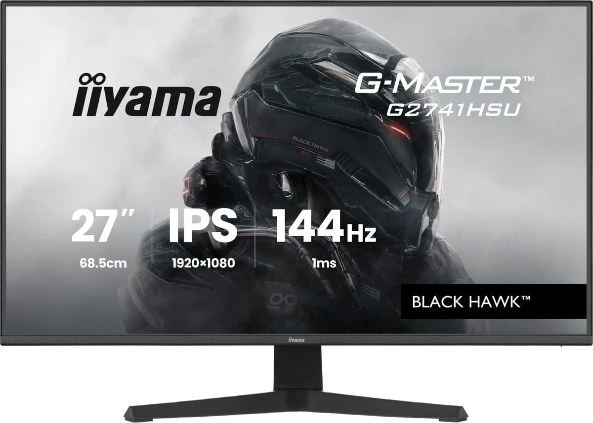 iiyama G-MASTER Black Hawk 27" LED Full HD 1080p 144 Hz Gaming Monitor Matte Black