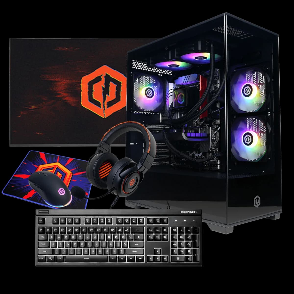 CyberPowerPC Infinity X145 Custom Bundle Gaming PC