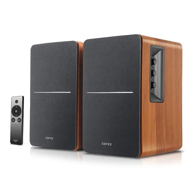 Edifier R1280TS Active 2.0 Bookshelf Speaker Set - Brown