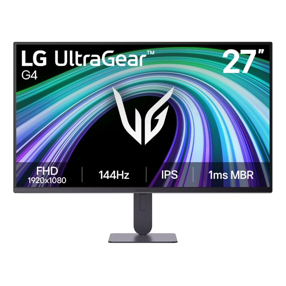 LG UltraGear 27G414B-B 27" Full HD IPS 144Hz 1ms HDR10 Height Adjustable Gaming Monitor with Speakers