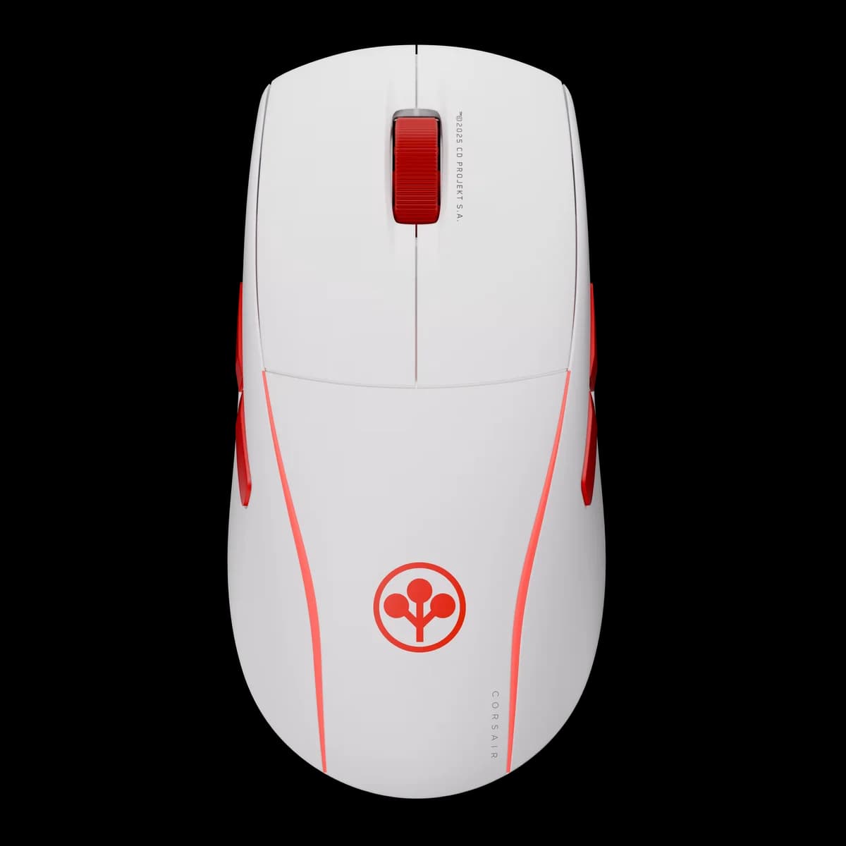 Corsair M75 WIRELESS Lightweight RGB Gaming Mouse - Cyberpunk 2077: Arasaka White Edition
