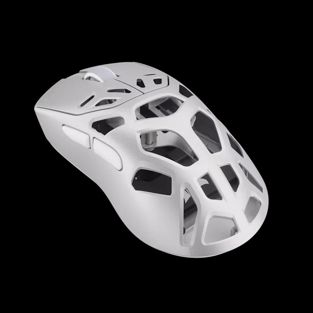 Corsair SABRE v3 PRO PureVector MG Ergo Wireless Gaming Mouse - White