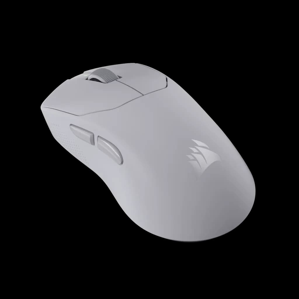Corsair SABRE v3 PRO PureVector Ultralight Wireless Ergo Gaming Mouse - White