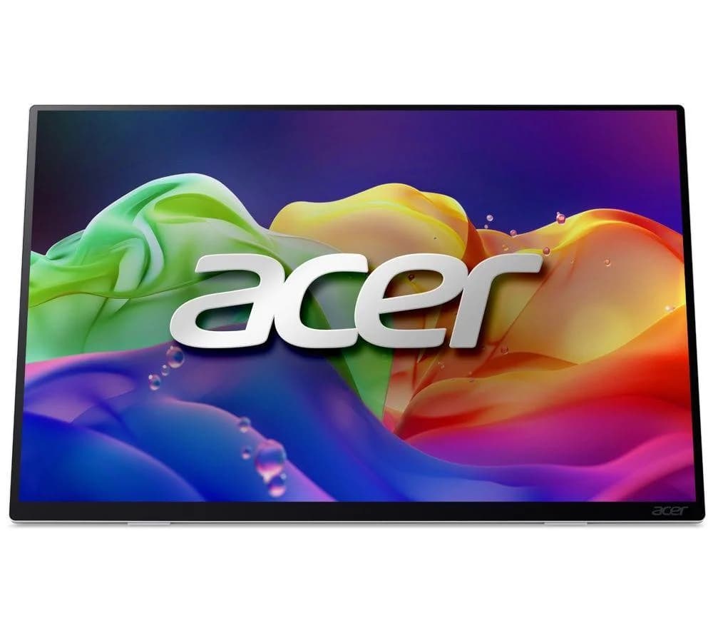 Acer ProDesigner PE160WUT 2.8K 16" OLED Portable Monitor - Silver, Silver/Grey
