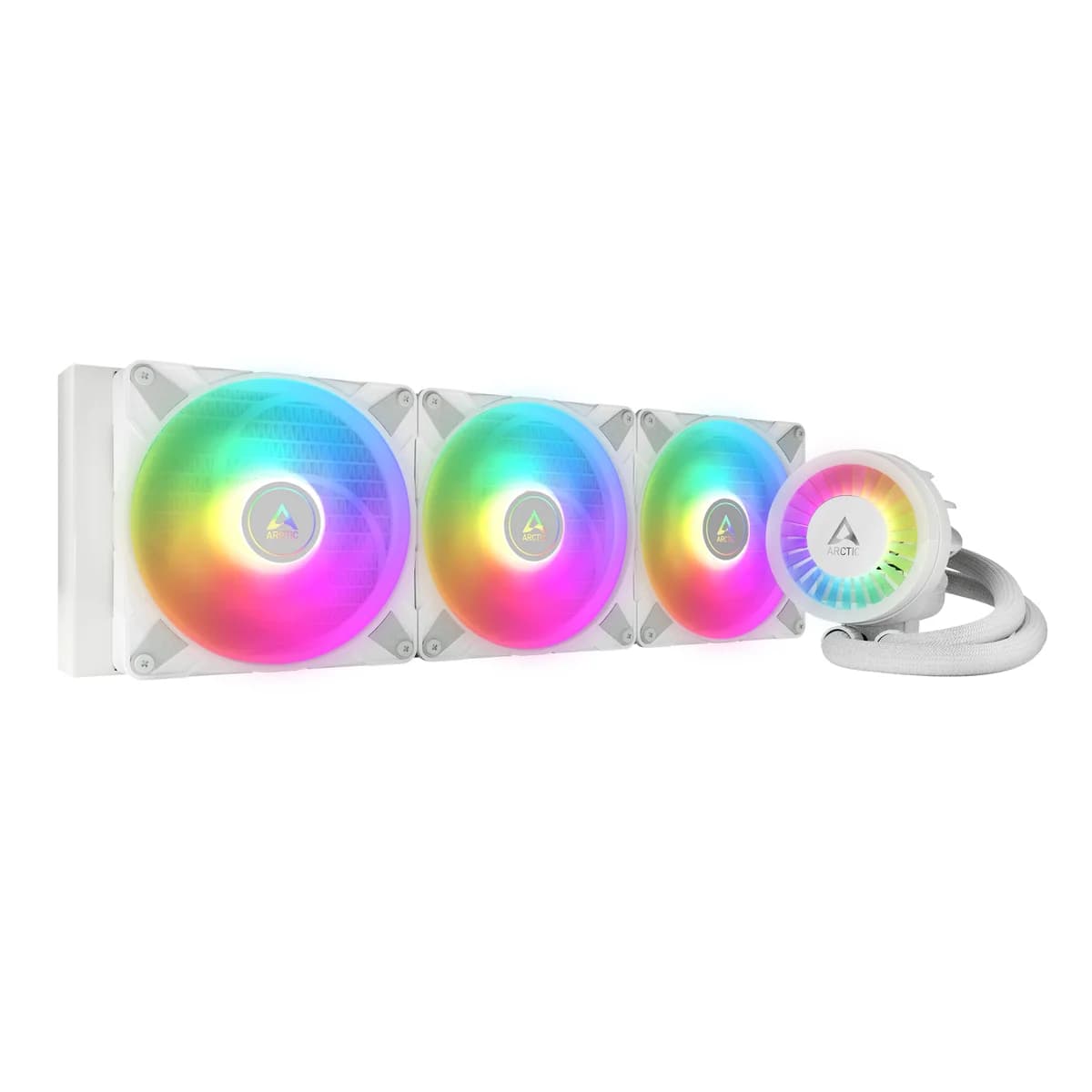 Arctic Liquid Freezer III ARGB 420mm AIO Liquid CPU Cooler - White - ACFRE00153A