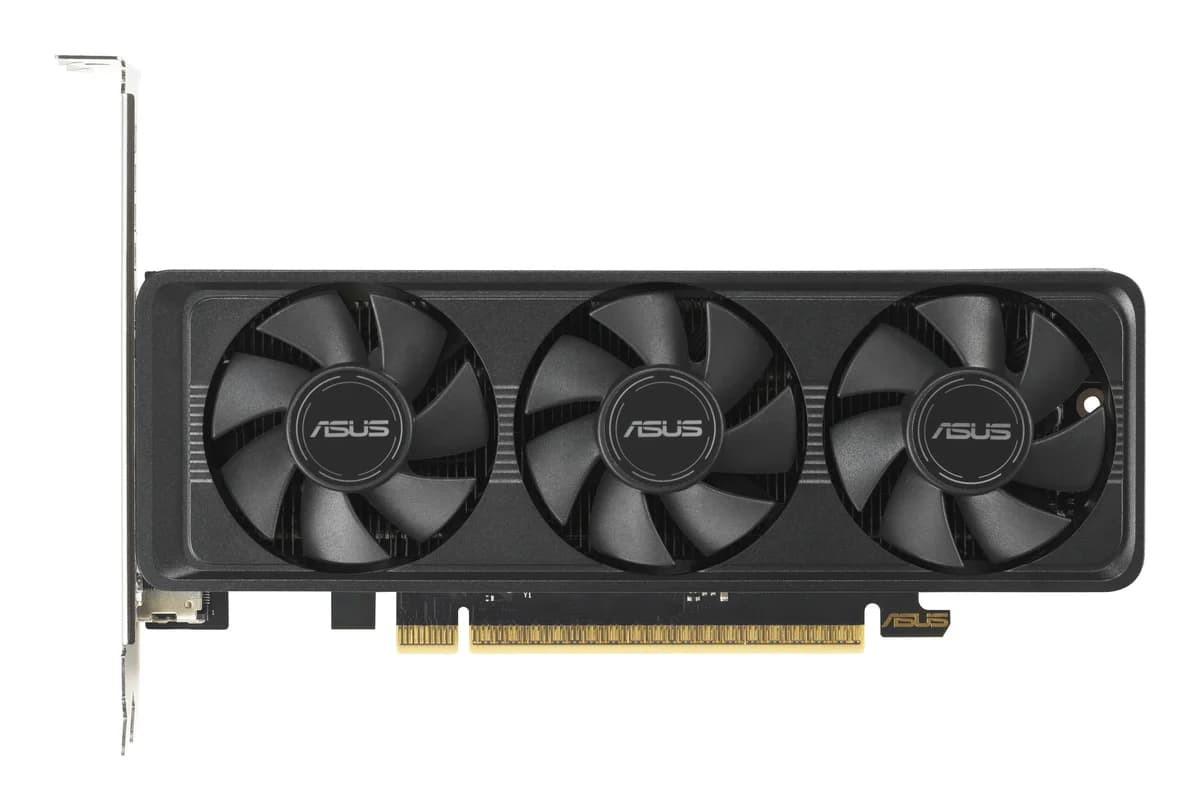 ASUS GeForce RTX 5060 LP BRK OC 8GB GDDR7 Low Profile SFF Graphics Card - 90YV0N90-M0NA00
