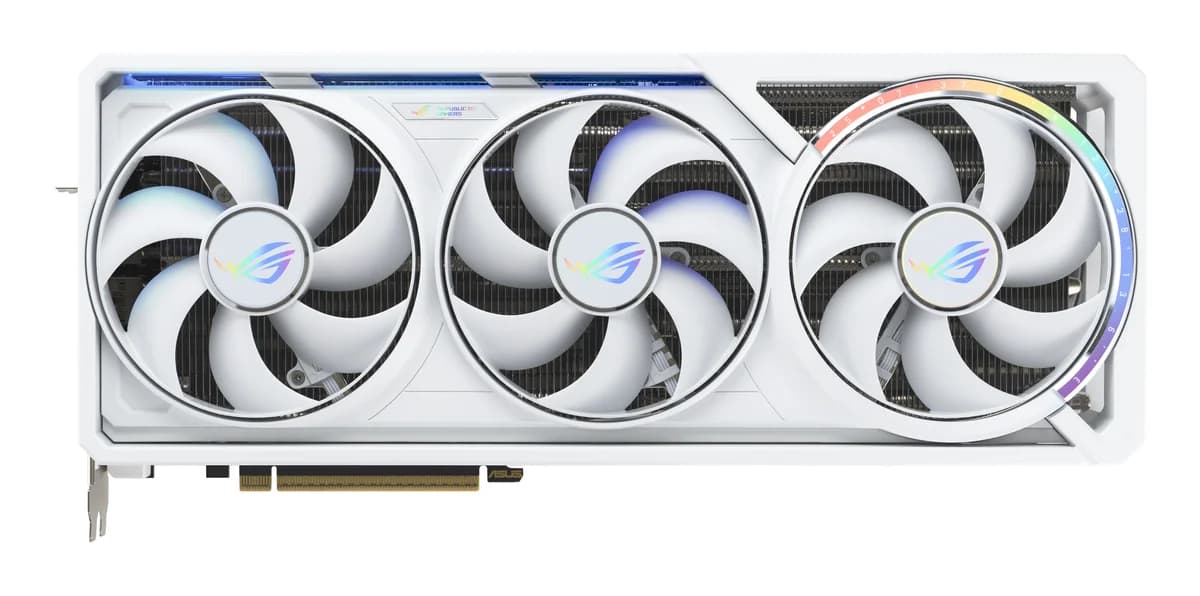 ASUS ROG Astral NVIDIA GeForce RTX 5090 32GB GDDR7 OC Edition Graphics Card - White - 90YV0LWA-M0NA00