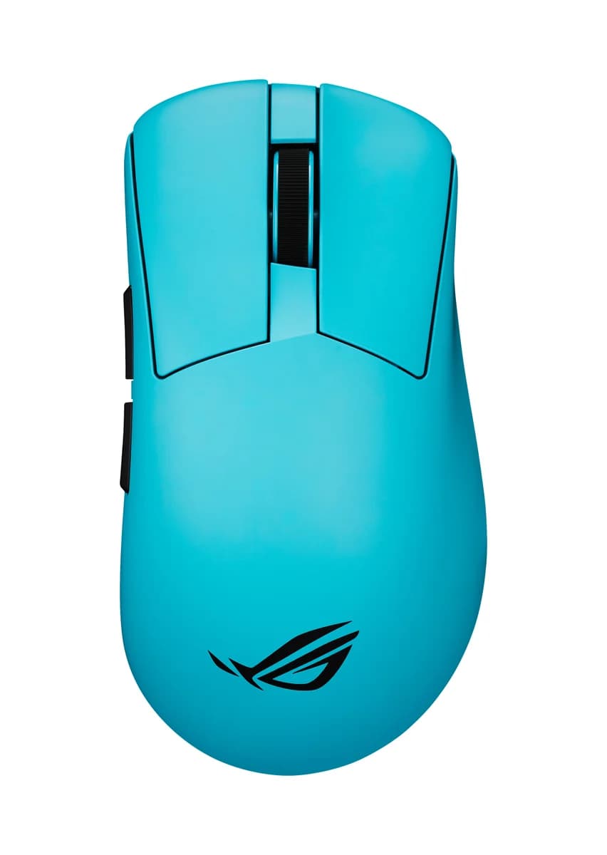 ASUS ROG Gladius IV Ace Wireless Gaming Mouse - Aqua Blue - 90MP04R0-BMUA30