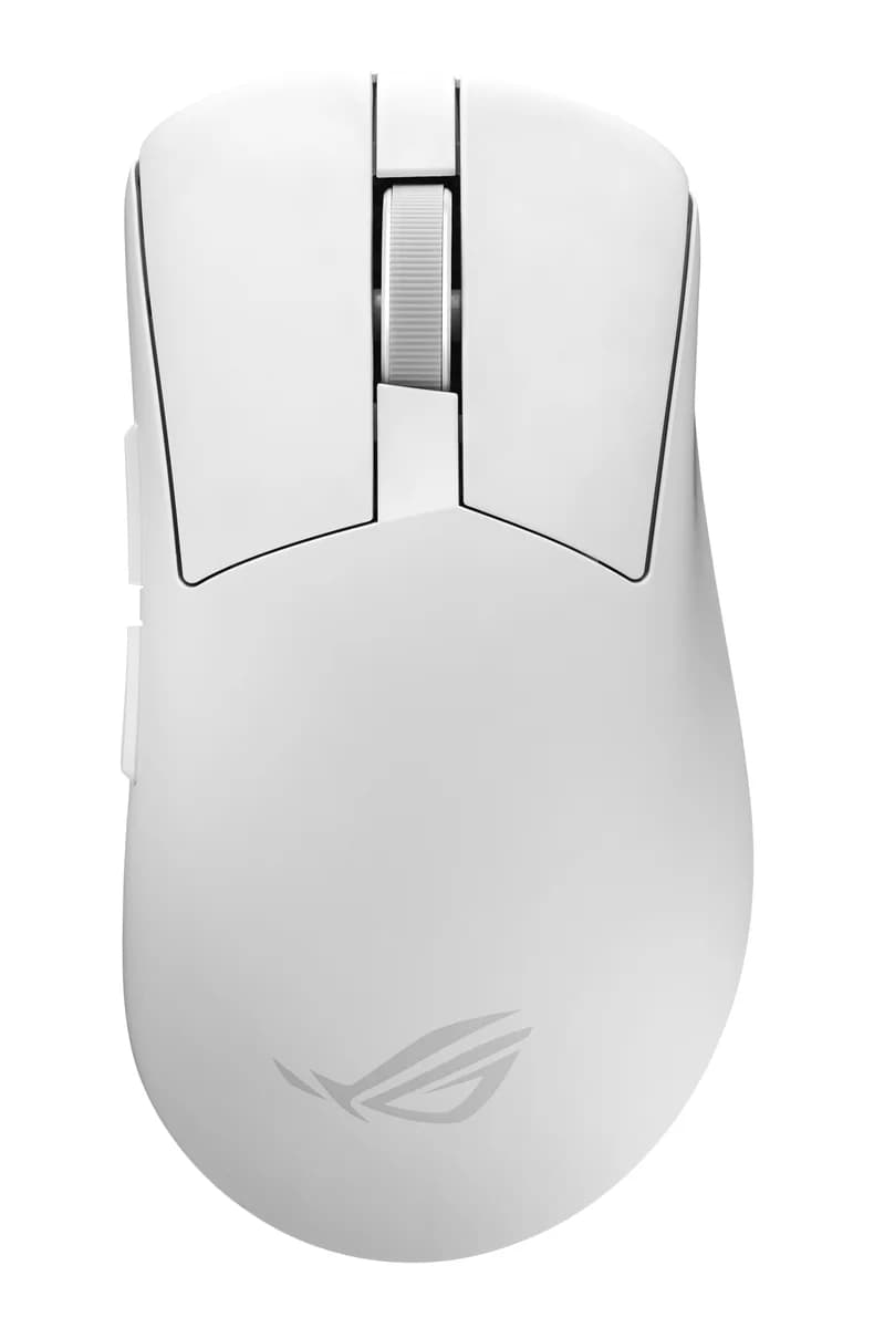 ASUS ROG Gladius IV Ace Wireless Gaming Mouse - Moonlight White - 90MP04R0-BMUA10