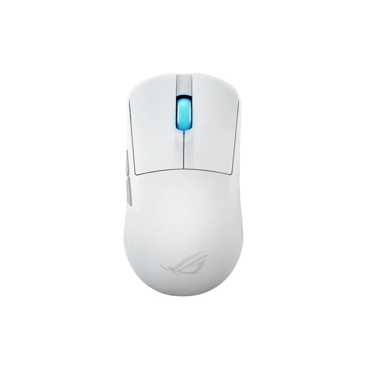 ASUS ROG Harpe Ace Mini - 49g, 42K DPI, 8K, ROG Switches - Moonlight White Gaming Mouse - 90MP03Z0-BMUA10