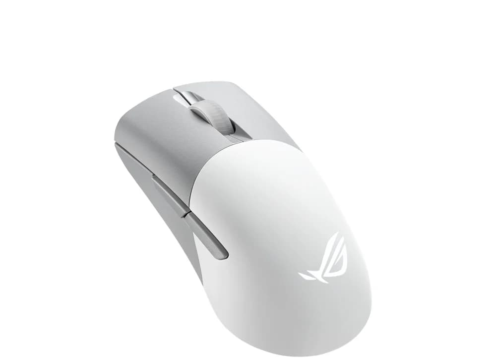 Asus ROG Keris Wireless Aimpoint White 36000 DPI Gaming Mouse - 90MP02V0-BMUA10
