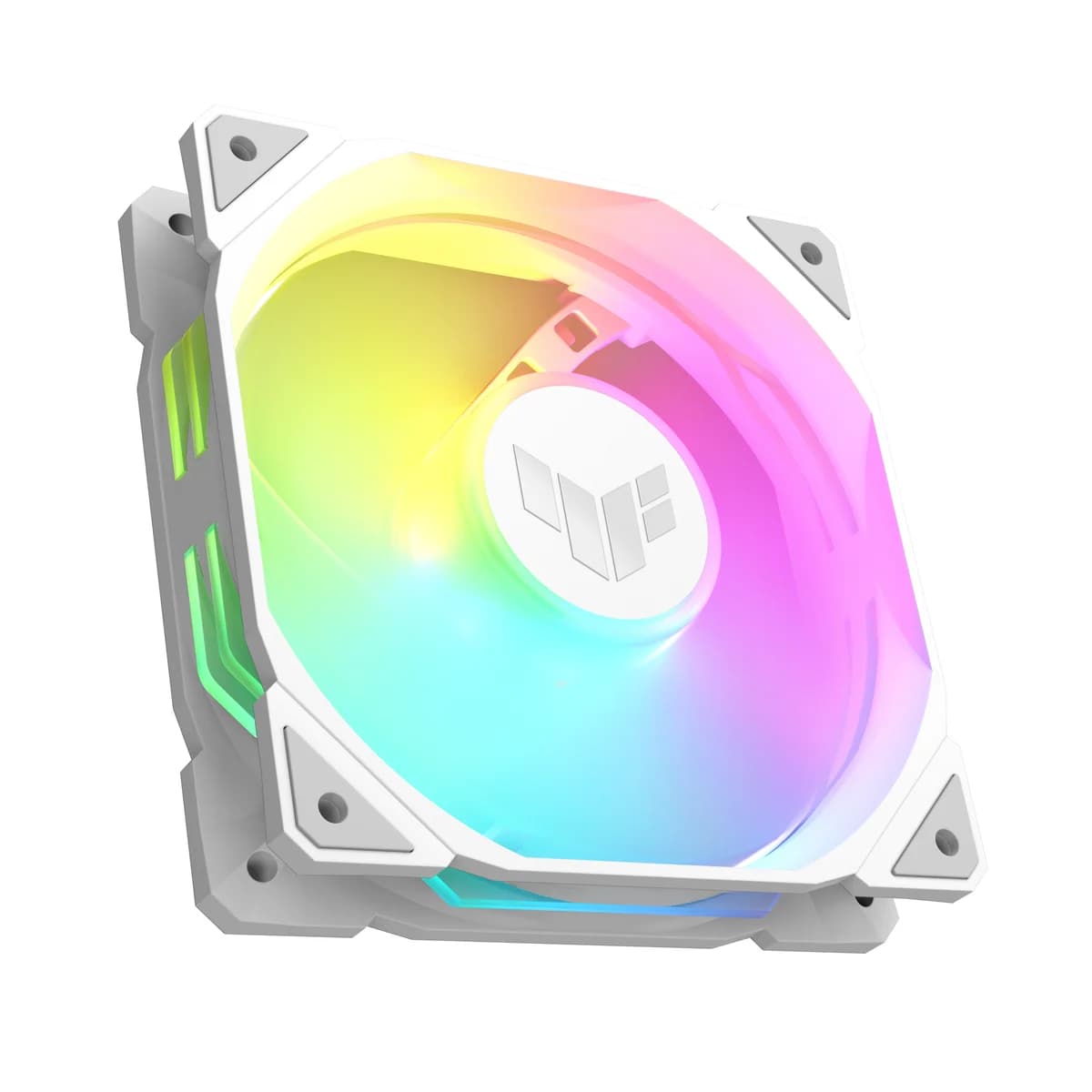 ASUS TUF Gaming TR120 120mm ARGB Reverse Flow PWM Fan - Single Pack - White