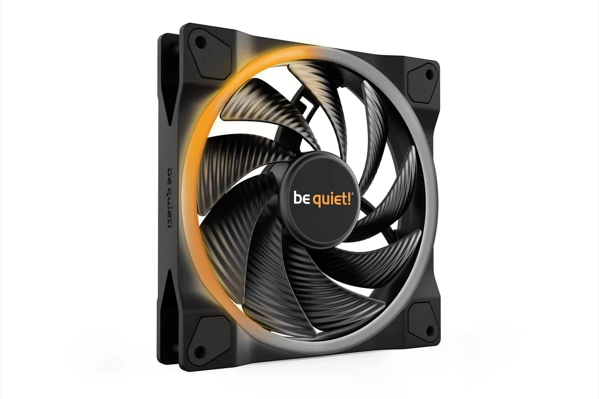 be quiet! Light Wings ARGB 140mm PWM Fan High Speed - Black - BL075