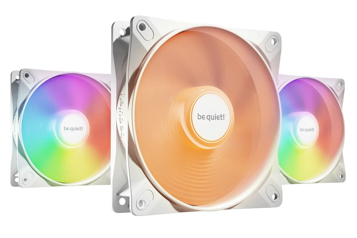 be quiet! Light Wings ARGB LX 120mm High Speed Triple Pack - White - BL125