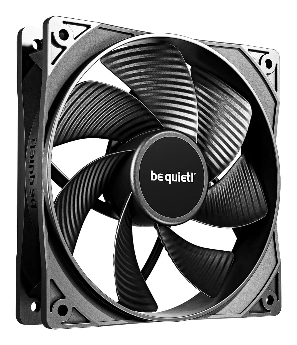 be quiet! Pure Wings 3 120mm PWM Reverse Triple Pack Fan - Black - BL137