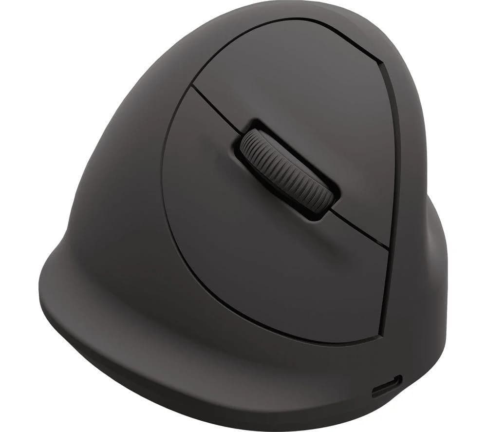 FELLOWES Breyta Plus Vertical Ergonomic Optical Mouse - Black, Large, Right-Handed, Black