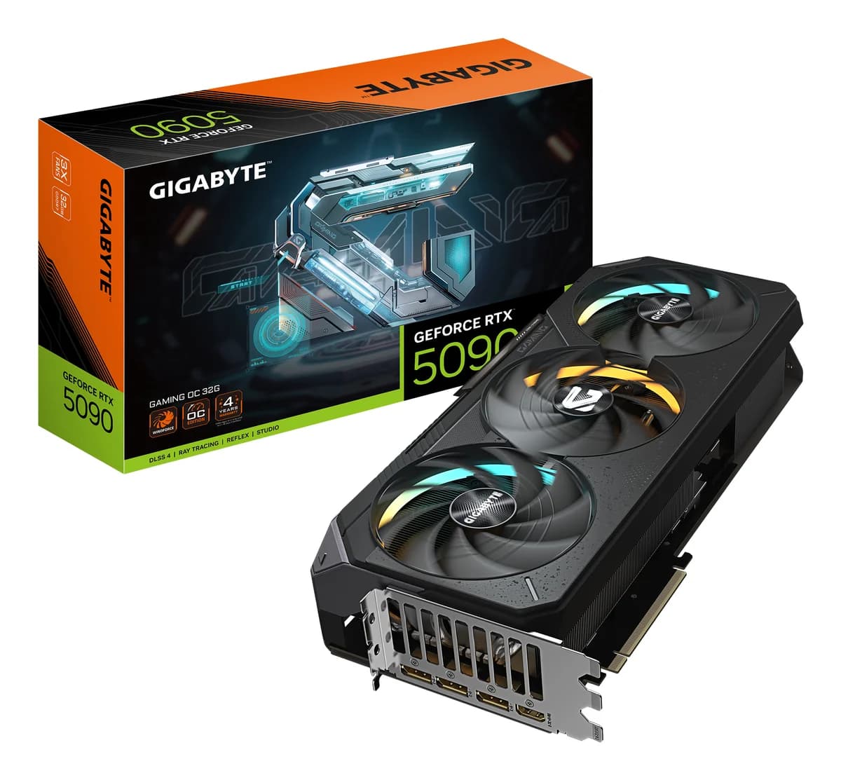 Gigabyte GeForce RTX 5090 GAMING OC 32G GDDR7 Graphics Card - GV-N5090GAMING OC-32GD