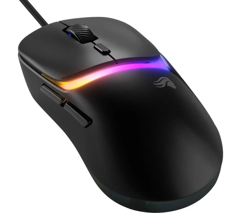 GLORIOUS Model D3 RGB Optical Gaming Mouse - Black, Black