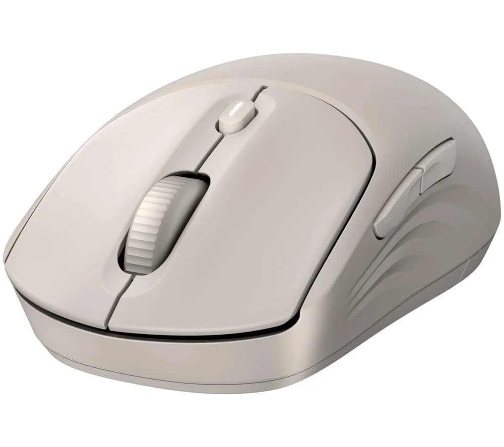 HP 400 Quiet Wireless Optical Mouse - Maple, Silver/Grey