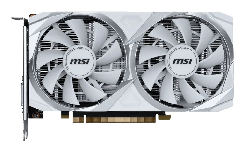 MSI GeForce RTX 3050 VENTUS 2X XS WHITE 8G OC Dual Fan Graphics Card